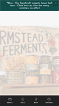 Mobile Screenshot of farmsteadferments.com